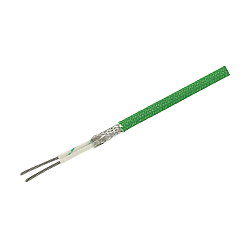Compensating Cable, Thermocouple K Type, KX-1-H-GGBF-BT Series, New Color Type (KX-1-H-GGBF-BT(1)-1PX7/0.45(1.25SQ)-33)