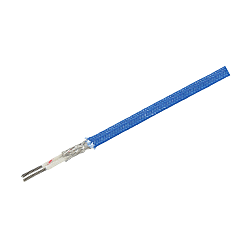 Compensating Cable, Thermocouple K Type, KX-HS-GGBF-BT Series (KX-HS-GGBF-BT-1PX4/0.65(1.3SQ)-60)