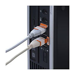 I/OLock® USB-AUK USB Plug Dropout Prevention System (AUK-01-01-B)