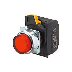 φ22 mm Pushbutton Switch (Illumination Type) A22NL Series (A22NL-BNA-TWA-G101-YD)