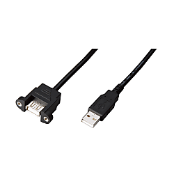 Extension Cable For Communication, For USB 2.0, Panel Mount Type (C1K-103P)