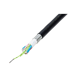 KST-UL21795 Shielded Slimmer/Slick Robot Cable (KST-SB-UL21795 2PX0.2SQ-25)