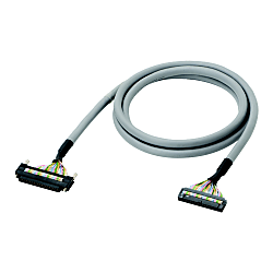 Dedicated Connection Cable (With Shielding) For Connector-Terminal Block Conversion Units, XW2Z (XW2Z-010H-2)