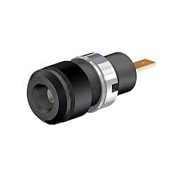 Staubli SLB2-F2,8 ø2 mm Socket for Insulated Safety Plug (65.9098-23)