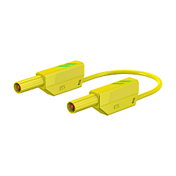 Staubli SLK4075-E/N ø4 mm Safety Stackable MULTILAM Plug, Test Lead (28.0127-20022)