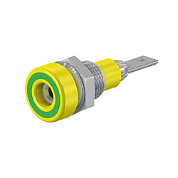 Staubli LB-I2R Insulator, ø2 mm Socket With Metal Screws (23.0030-21)