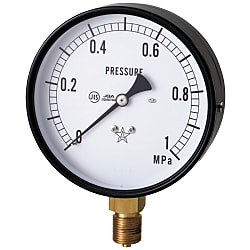 General Purpose Pressure Gauge (A Frame Vertical Type / Diameter ø75) (AT3/8X75X4MPA)