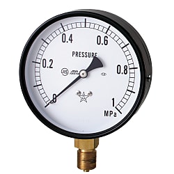 General Purpose Pressure Gauge (A Frame Vertical Type / Diameter ø100) (S-41-0.1MP)