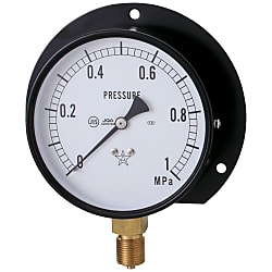 General Purpose Pressure Gauge (B Type Vertical / Diameter ø100) (BT3/8X100X1.6MPA)