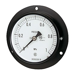 Ordinary pressure gauge (D frame embedded type, ø75) (AC15-231-1.0MP)