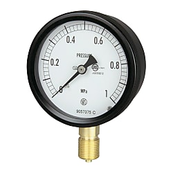 Sealed pressure gauge (A frame vertical type, ø75) (BC10-131-4.0MP)