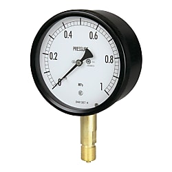 Sealed pressure gauge (A frame vertical type, ø100) (BE10-133-2.5MP)