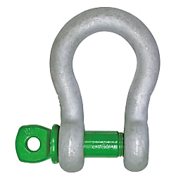 Green pin shackle (straight type/O-shaped) (GPB-6.5T)