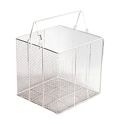 Stainless Steel Cleaning Basket, Square / Square Tapered 