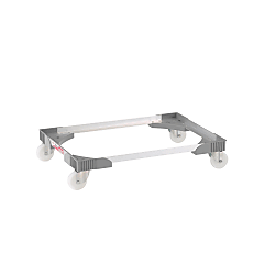 Aluminum Angle Dolly, Air Caster Nylon Vehicle Specification (WA-50-75N-GR)
