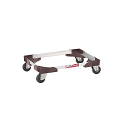 Aluminum Angle Dolly, Air Caster Rubber Vehicle Specification (WA-75-75G-GR)