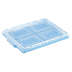 Box Container Lid, Gray/Yellow/Blue/Orange/White/Cream (SK-6-F-YE)