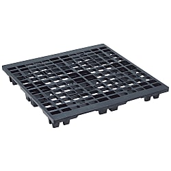 Plastic Pallet, NPC PALLET, for Export Packaging/Recycled Material, Nesting Type (EX-1111-BK)