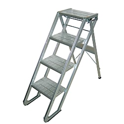 Work Stepladder MT Step X Type Eco (with Casters) (XE402)