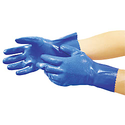 Nitrile Rubber Gloves, Number 600 Nitrile Model Gloves 