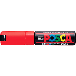 Aqueous Pigment Marker Uni-POSCA (Bold Angle Core)
