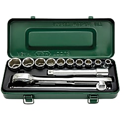 Socket wrench set (6 sided type / 12.7 mm Insertion Angle) (VJS4151)