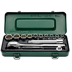 Socket Wrench Set (Dodecagonal Type/Drive 12.7 mm) VO4 (VO4150)