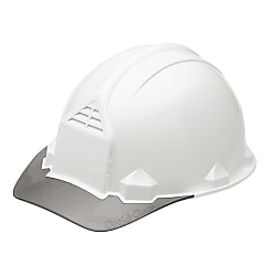Helmet FP Type (With Ventilation Holes / Transparent Visor / Raindrop Prevention Mechanism / Shock Absorbing Liner) FP-3F (FP-3F-WH)