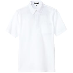 Short-sleeved Button Down Polo Shirt (unisex)