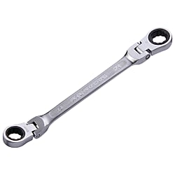 Ratchet Offset Wrench (Double-ended glasses, double-headed swing type) (MR1A-1719F)