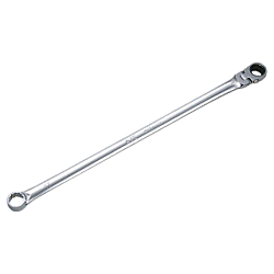Ultra Long Ratchet Offset Wrench (Swiveling Type) (MR15L-17F)
