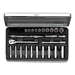Socket wrench set (6 sided type / 6.3 mm Insertion Angle) (TB210)