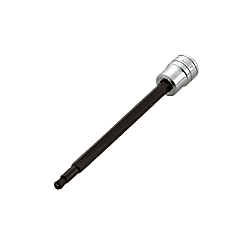 Long Ball Point Hex Bit Socket (6.3 mm Insertion Angle, Inch Size) (BT2-3/16BPL)