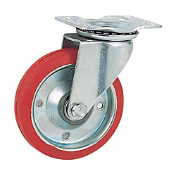 Spare Caster for Wagon (Flexible Rubber Wheel/Fixed Rubber Wheel) (IK-200J)