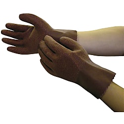 Natural Rubber Gloves "Joyhand ZERO" (with fleece lining) (186-L)