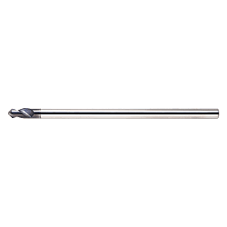 Carbide 2-Flute Leading Drill 90° Long AlTiN D932X (D932X-10)