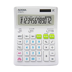 Aurora Calculator, Large Size Tabletop (DT980TX-B)