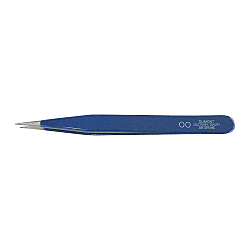 Blue INOX Tweezers (0302-4-CO)