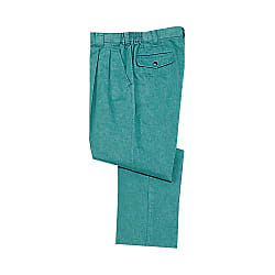 Double-Pleated Pants (for Autumn and Winter / Green, Blue, Gray) 