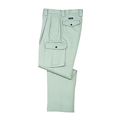 Double-Pleated Cargo Pants (for Autumn and Winter / Green, Gray, Blue / Anti-Static) (42602-039-70)