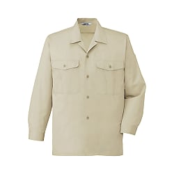 Eco-Friendly Anti-Static Long-Sleeve Open Shirt (Unisex) (44324-112-M)