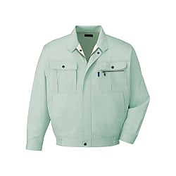 Easy Care Long Sleeve Blouson Jacket (for Spring and Summer / Green, Gray, Blue) 
