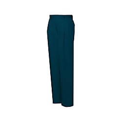 Double-Pleated Pants (For Spring and Summer / Dark Blue, Green, Blue / Inseam 79 cm, 82 cm) 