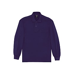 JICHODO, Sweat-Absorbing, Quick-Drying, Long-Sleeve Polo Shirt 47604 (47604-080-4L)