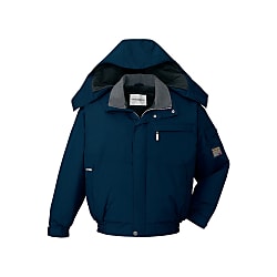 Eco-Friendly Waterproof Cold Weather Blouson Jacket (With Hoodie) for Men (48380-011-EL)