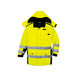 High-Visibility Waterproof Winter Coat (With Hood) (48473-045-EL)