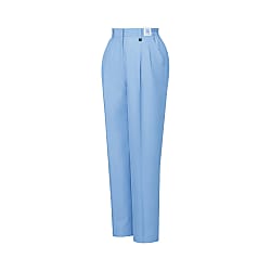 Eco-Friendly Low-Lint Anti-Static Women's Double-Pleated Pants (With Lining) (84306-129-LL)