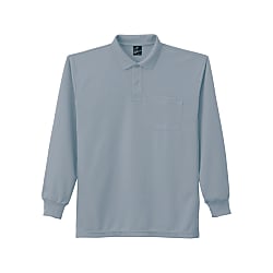 Anti-Static Sweat-Absorbing Quick-Drying Long-Sleeve Polo Shirt (84974-044-S)