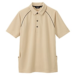 AZ-7663 Short-Sleeve Polo Shirt With Back Side Pockets (Unisex) (7663-160-L)