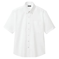 AZ-7873 Ladies' Short-Sleeve Oxford Button Down Shirt (7873-104-L)